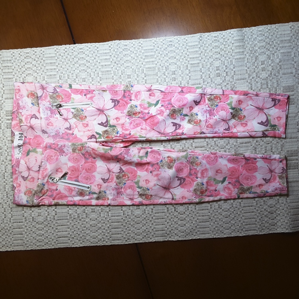 Seven Lemon Girl's Legging Pants Size 104 (3-4Y)